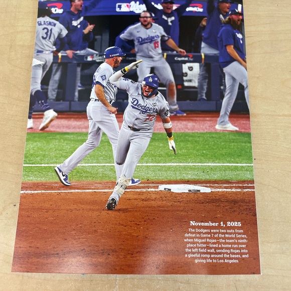 MLB Dodgers Champions Again Commemorative Issue - Picture 2 of 4
